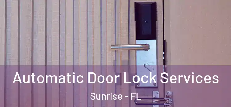 Automatic Door Lock Services Sunrise - FL