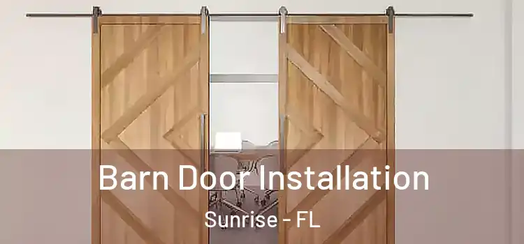  Barn Door Installation Sunrise - FL