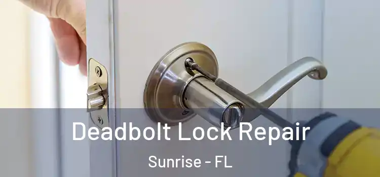  Deadbolt Lock Repair Sunrise - FL