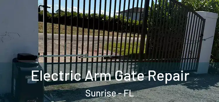 Electric Arm Gate Repair Sunrise - FL