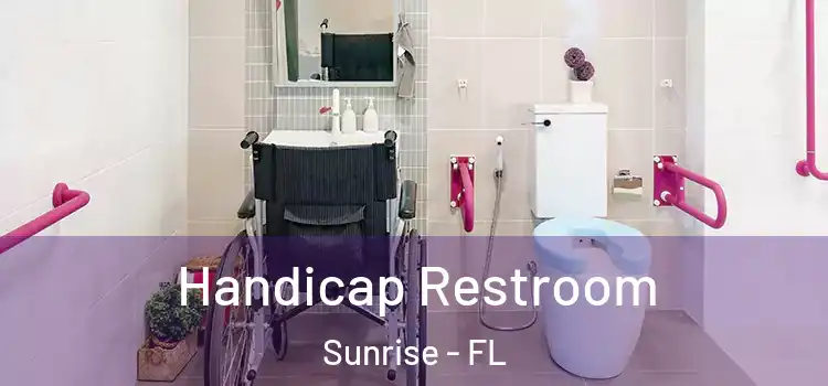  Handicap Restroom Sunrise - FL